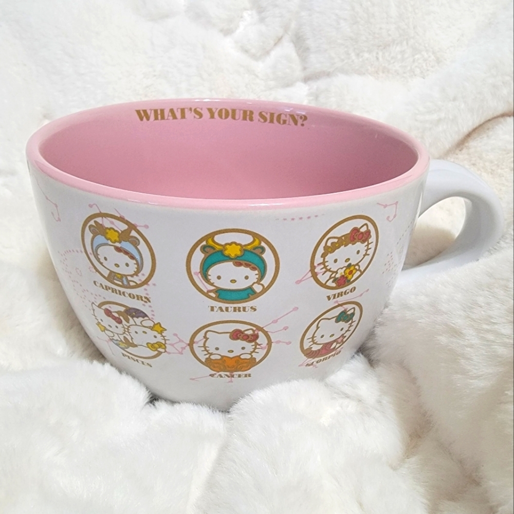 Hello Kitty astrology mug